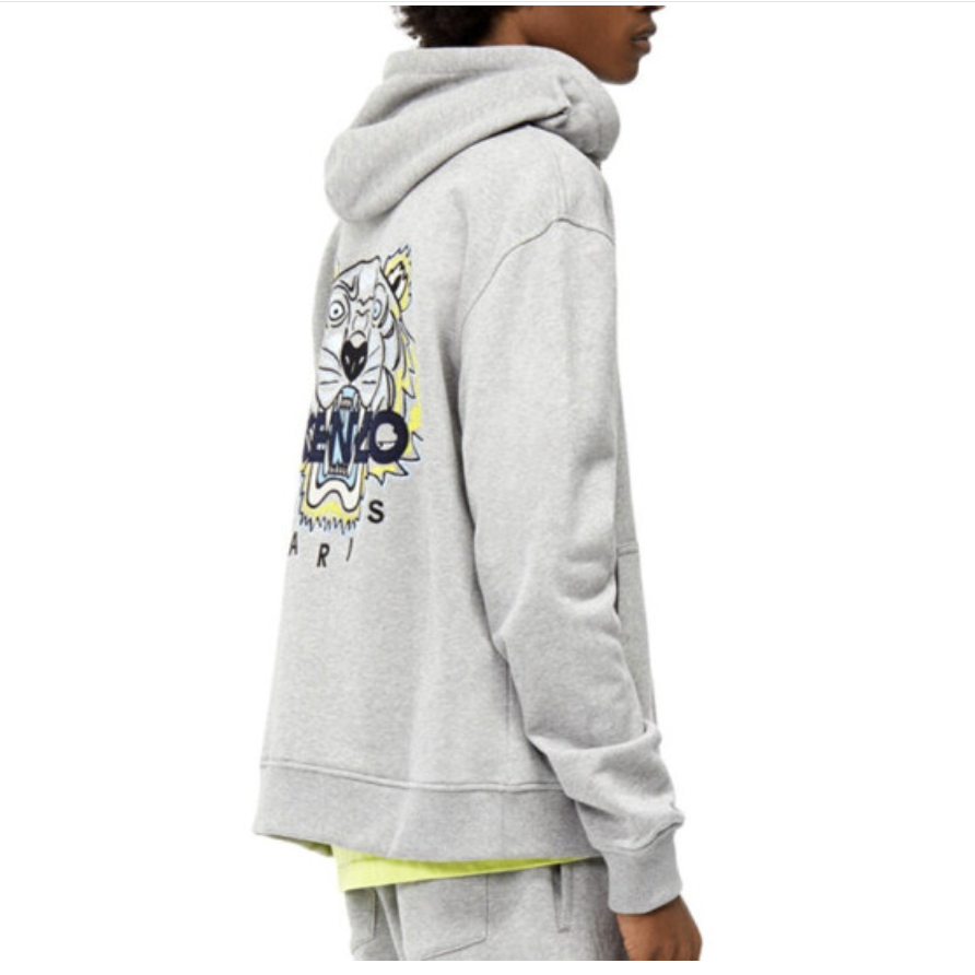 Image 4 of ケンゾーメンズタイガー刺繍柄フード付きスポーツジャケット 5BL721 4XA 94